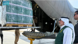 وصول الطائرة الإغاثية السعودية الـ70 لإغاثة غزة