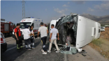 تركيا.. 37 قتيلاً وجريحاً في تصادم حافلتَيْن تقل إحداهما عمال محطة للطاقة النووية