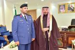 أمير نجران يقلد مساعد قائد قوات الأمن الخاصة رتبته الجديدة