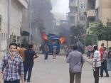 صورة من أعمال العنف في مدينة شبرا مصر