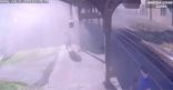 بالفيديو.. لحظة اقتحام قطار جامح محطة ركاب في نيويورك