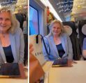 شاهد.. فتاة سعودية توثق لقاءها مع امرأة أجنبية داخل قطار في روسيا ثم تتفاجأ بهويتها