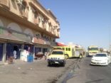 مدني الدمام  يسيطر على حريق ببناية من اربعة طوابق بحي الفيصلية 