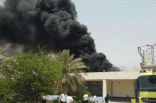 مدني الشرقية يباشر حريق “تقني القطيف”