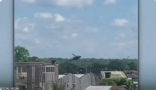 بالفيديو.. تحطم طائرة عسكرية فوق منطقة سكنية في كولومبيا