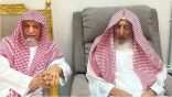 مشعر منى.. مفتي عام المملكة يستقبل الشيخ صالح بن حميد