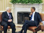 يلتقي رئيس السلطة الفلسطينية محمود عباس اليوم مع الرئيس الأمريكي براك أوباما في واشنطن.