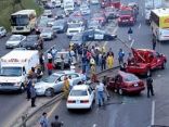 إصابة 30 شخصا في حادث مروري بألمانيا