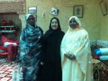 رئيسة جمعية أم القرى الخيرية النسائية تستقبل الوفد السوداني