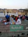 افطار جماعي بنادي الحي بثانوية ابن النفيس بمحافظة الخرج