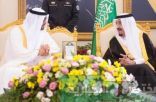 الرياض : خادم الحرميين الشريفين  يستقبل محمد بن زايد في الرياض