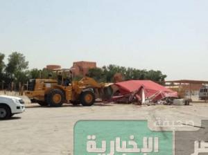 بلدية محافظة الخبر تنظم حملة لازالة التعديات على شواطئ العزيزية